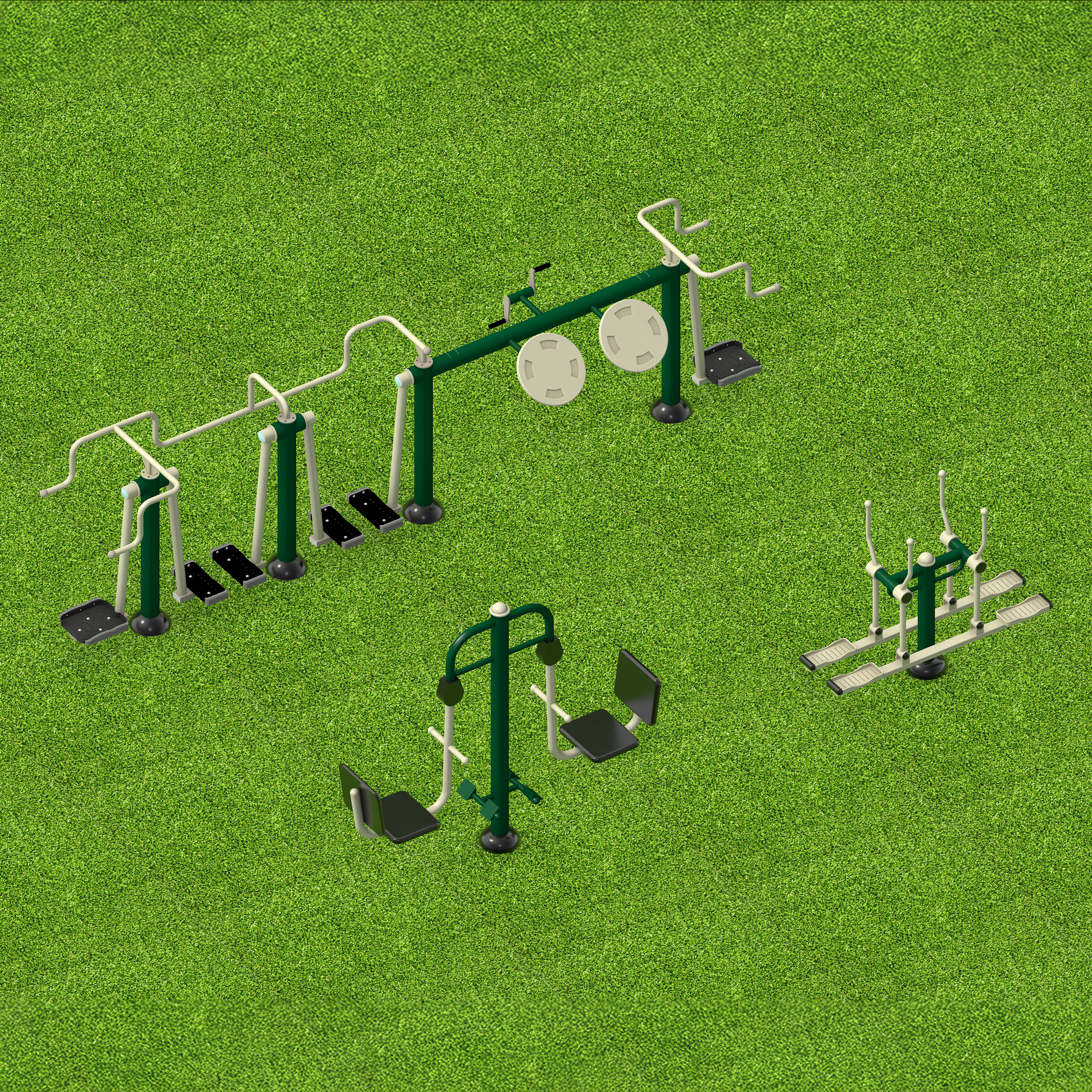 10 User Gym Stations