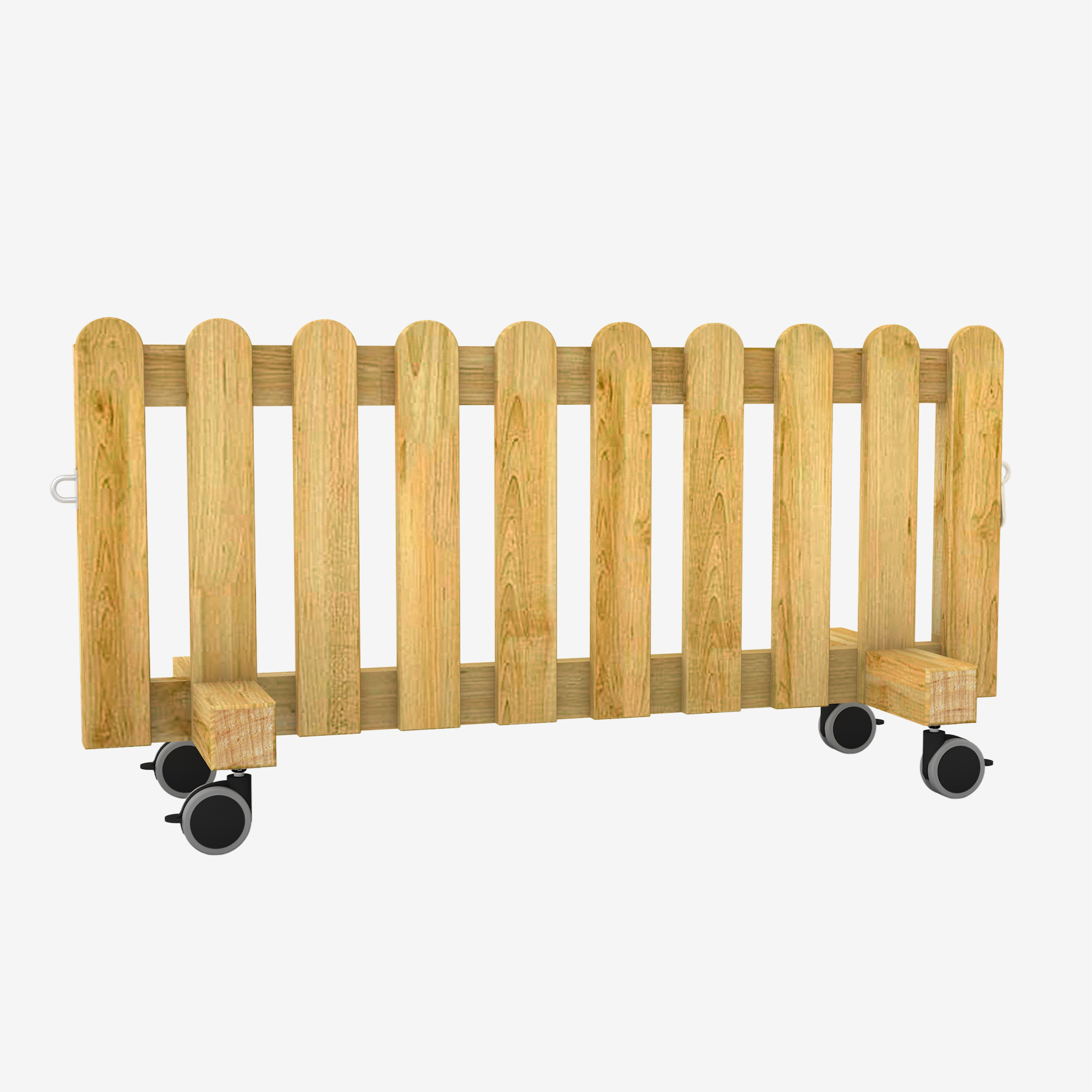 Agile Timber Bow Top Fence Panel