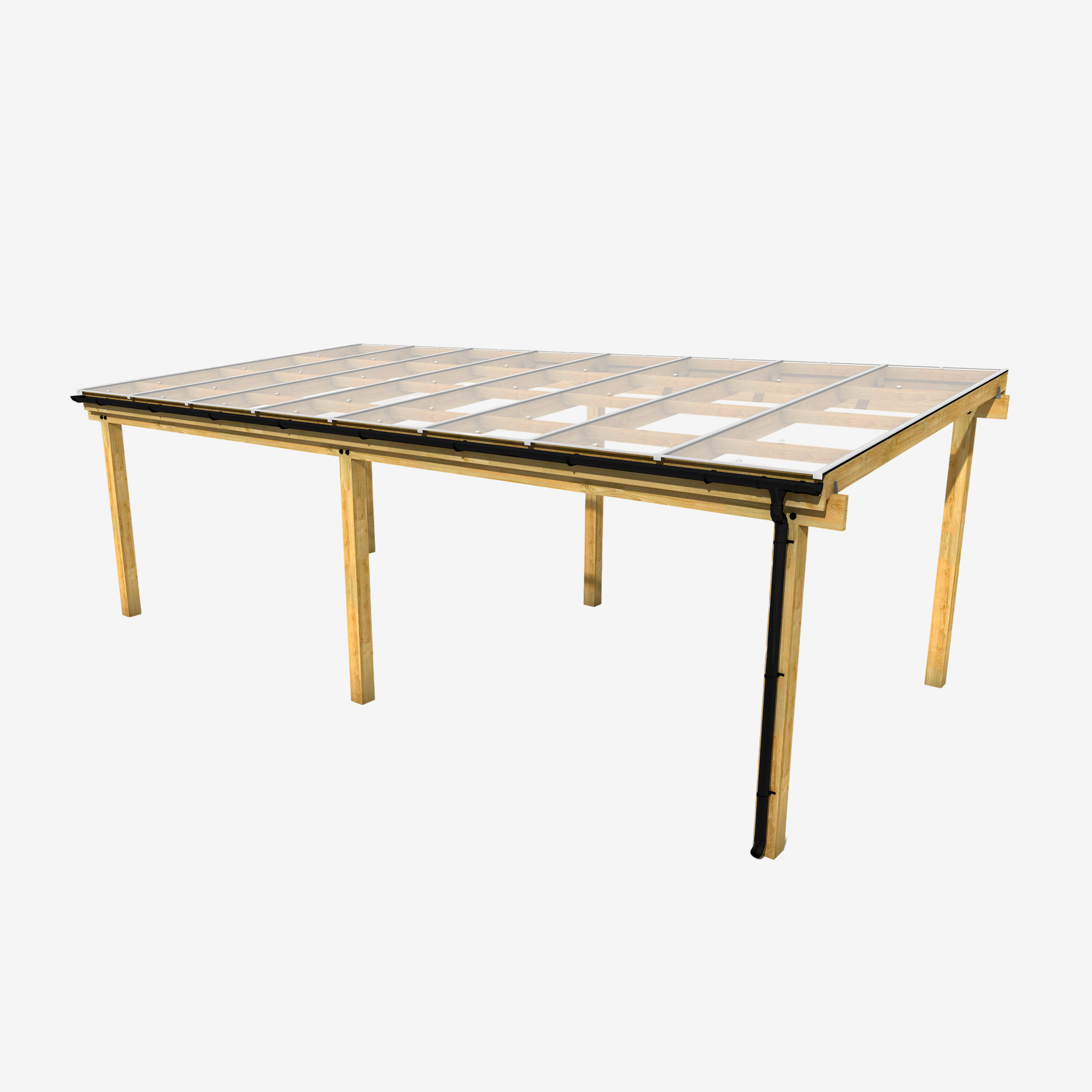 Freestanding Timber Canopy 8m x 4m