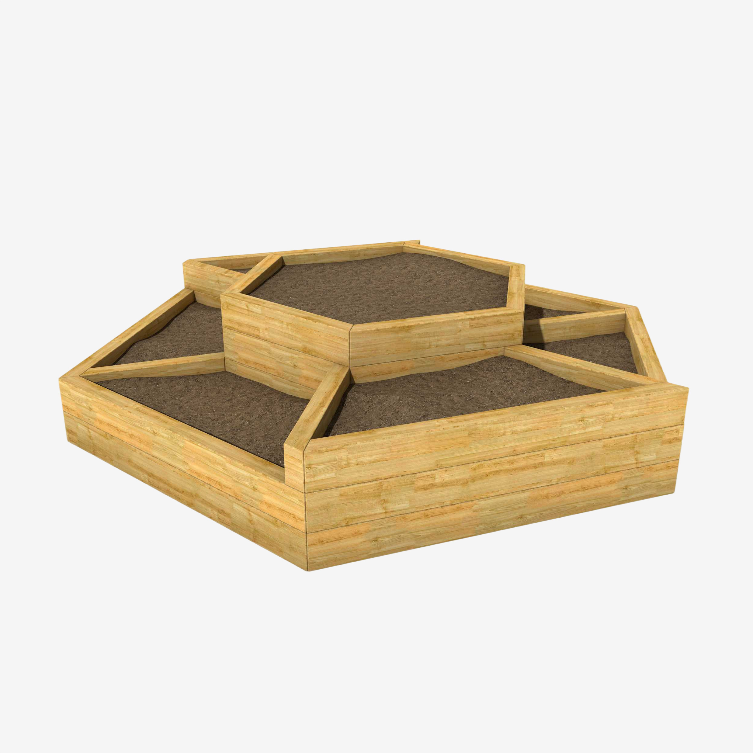 Hexagonal Sleeper Planter