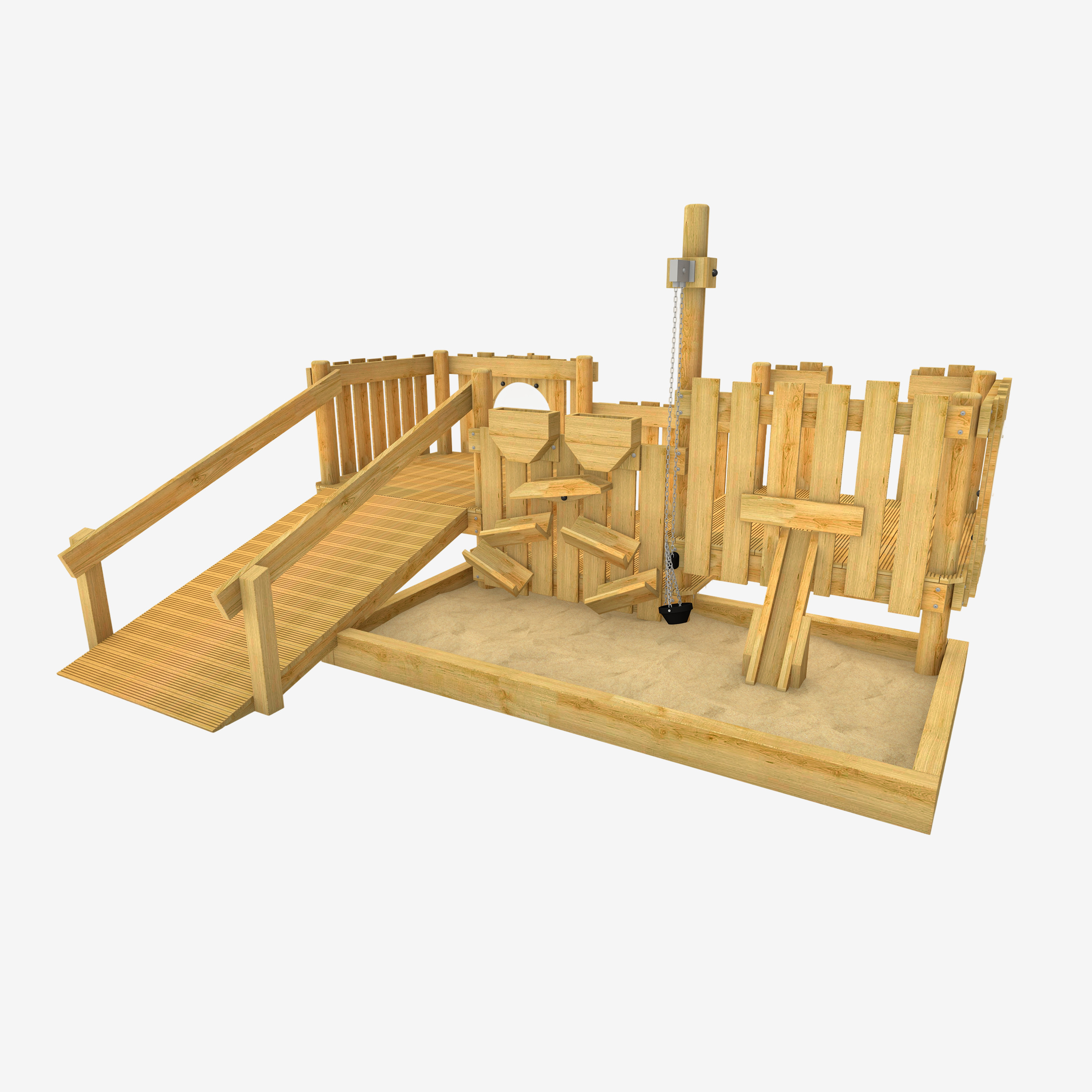 Triple Link Sand Tower