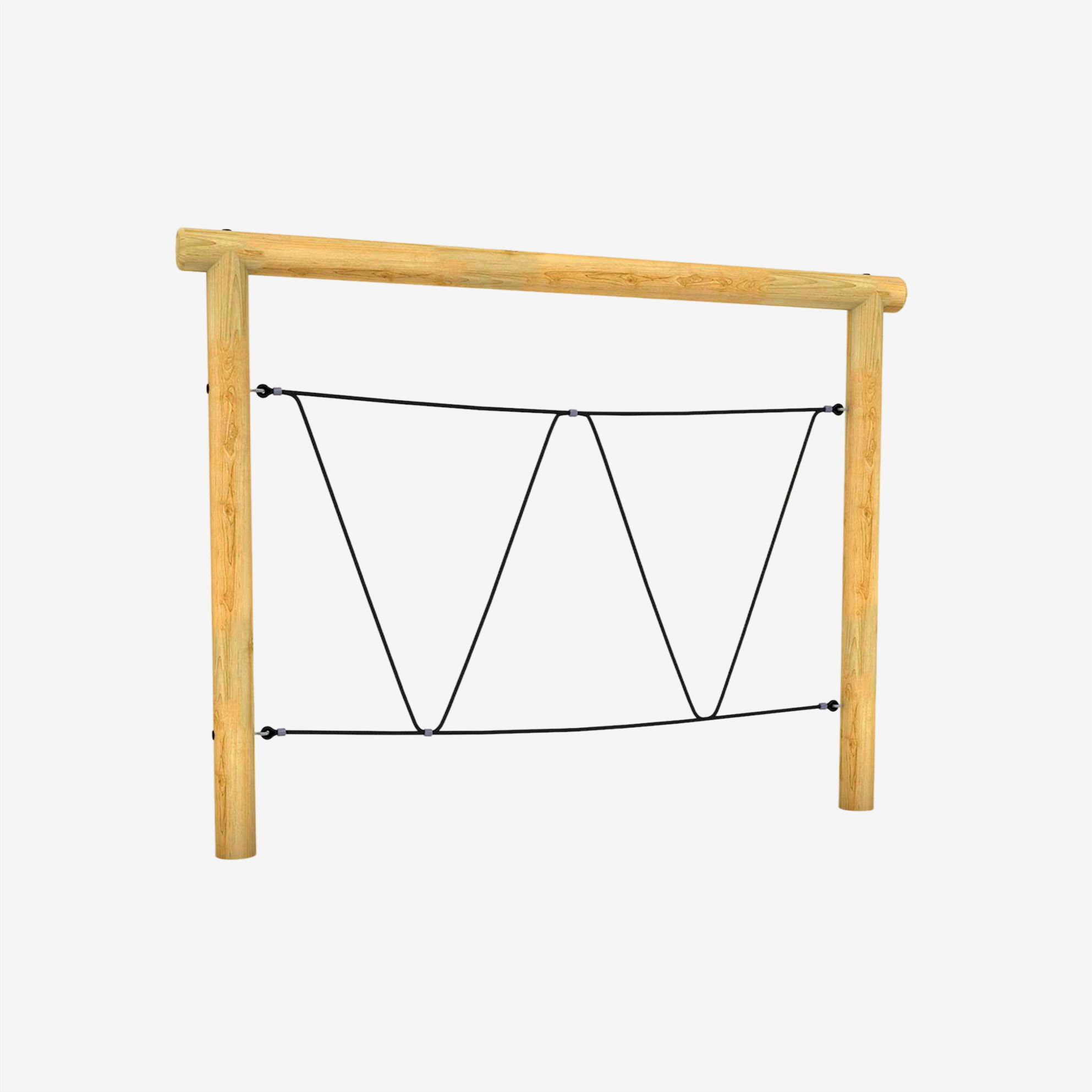 Zig Zag Rope Traverse