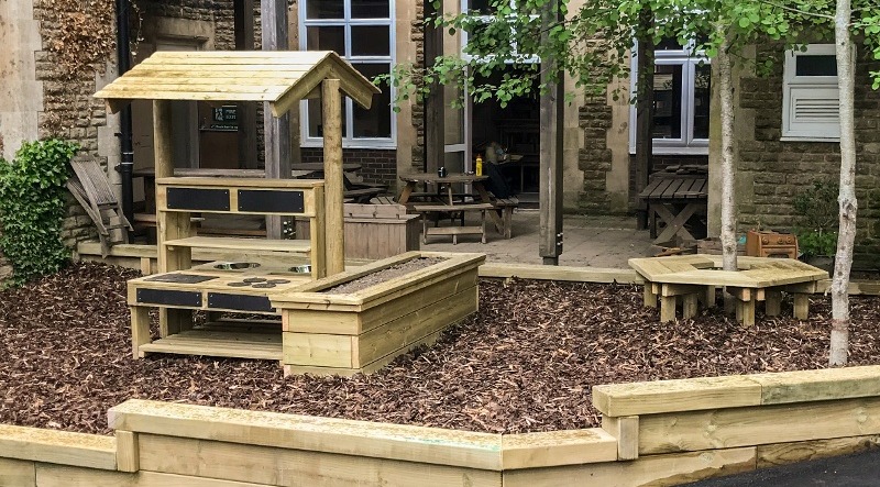 Resurfaced EYFS Space in Frome