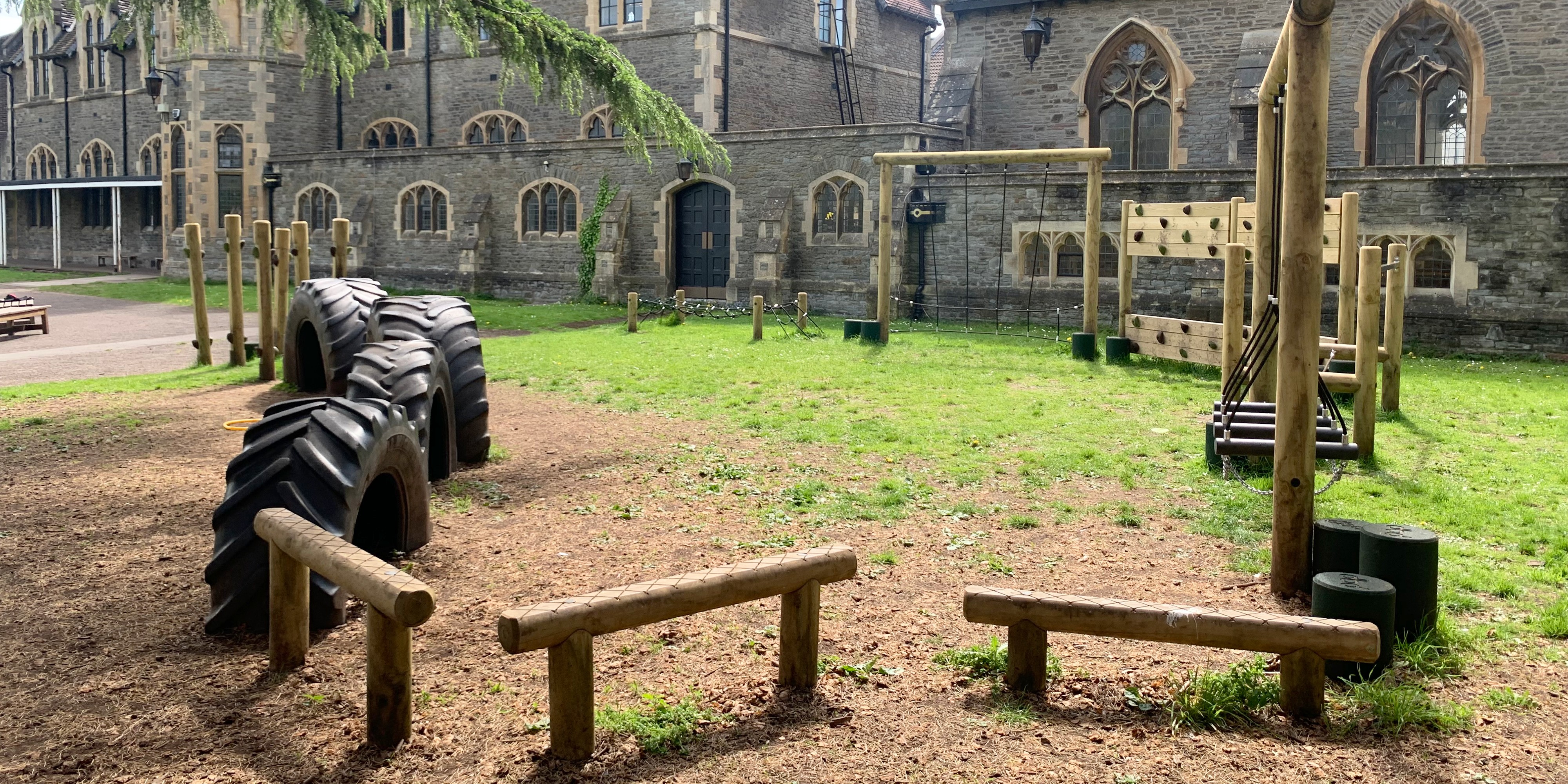 A Trim Trail Installation for a Bristol Primary School