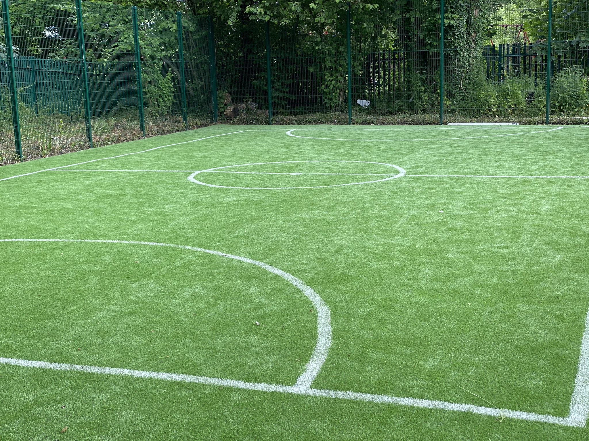 Installing a MUGA Surface for Batheaston Church of England School