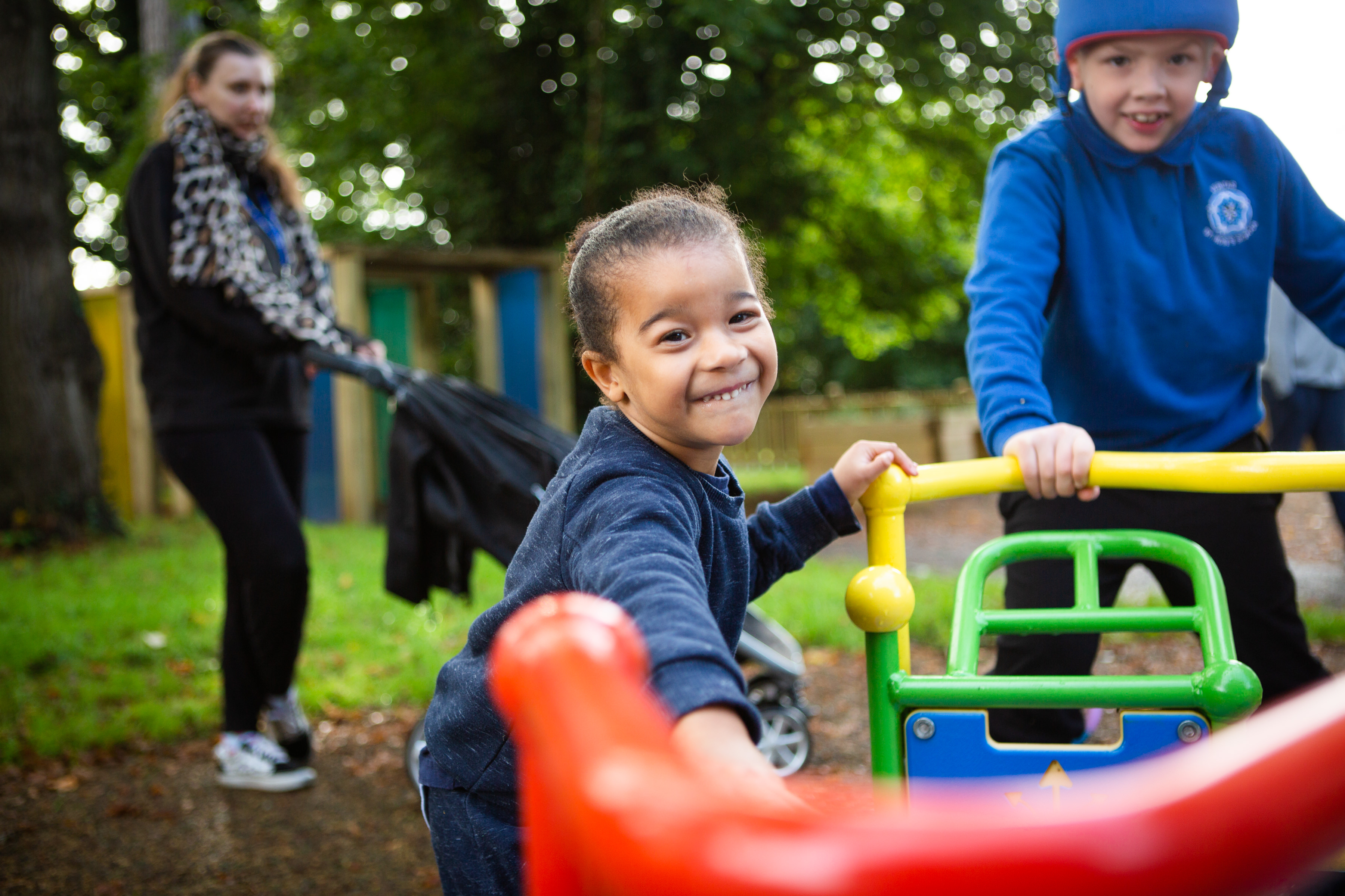 An inclusive sensory playground for St Rose's School