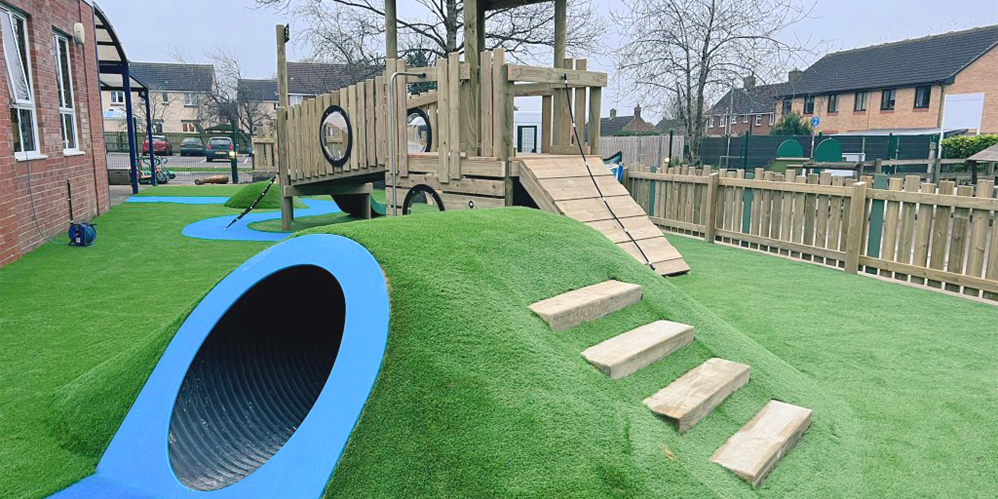A Pirate Ship Inspired EYFS Playground for St Bartholomew's Primary Academy