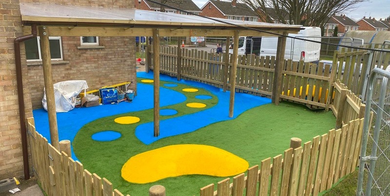 EYFS Playground for St Catherine's Catholic School