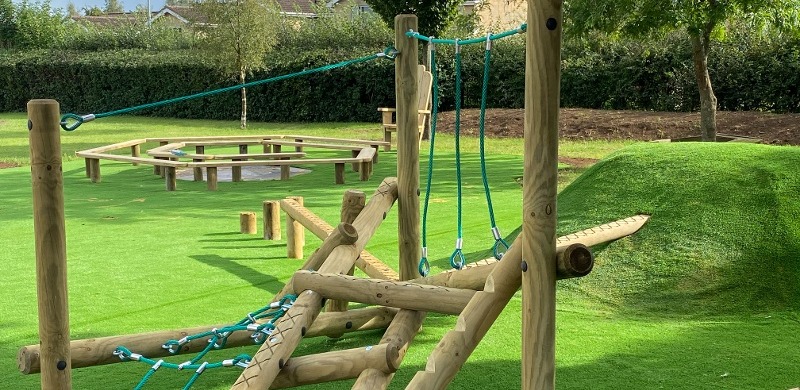 KS1 Playground with All Weather Surfacing for St Peter's CofE Academy