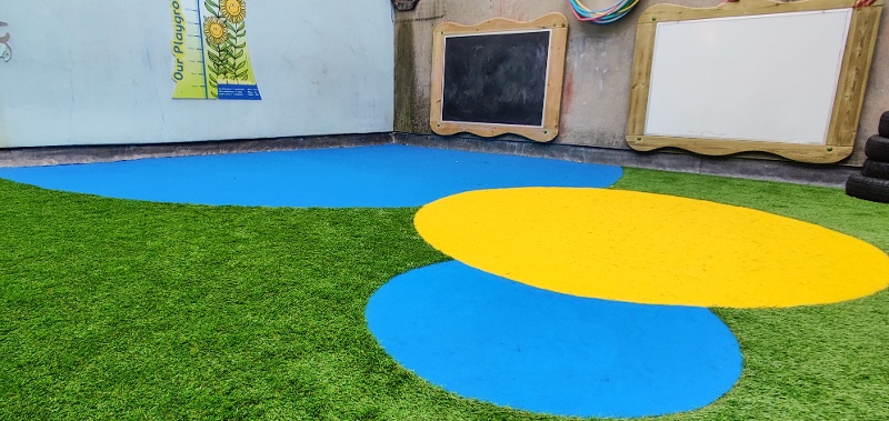 EYFS Playground for Sunflower Montessori Nursery