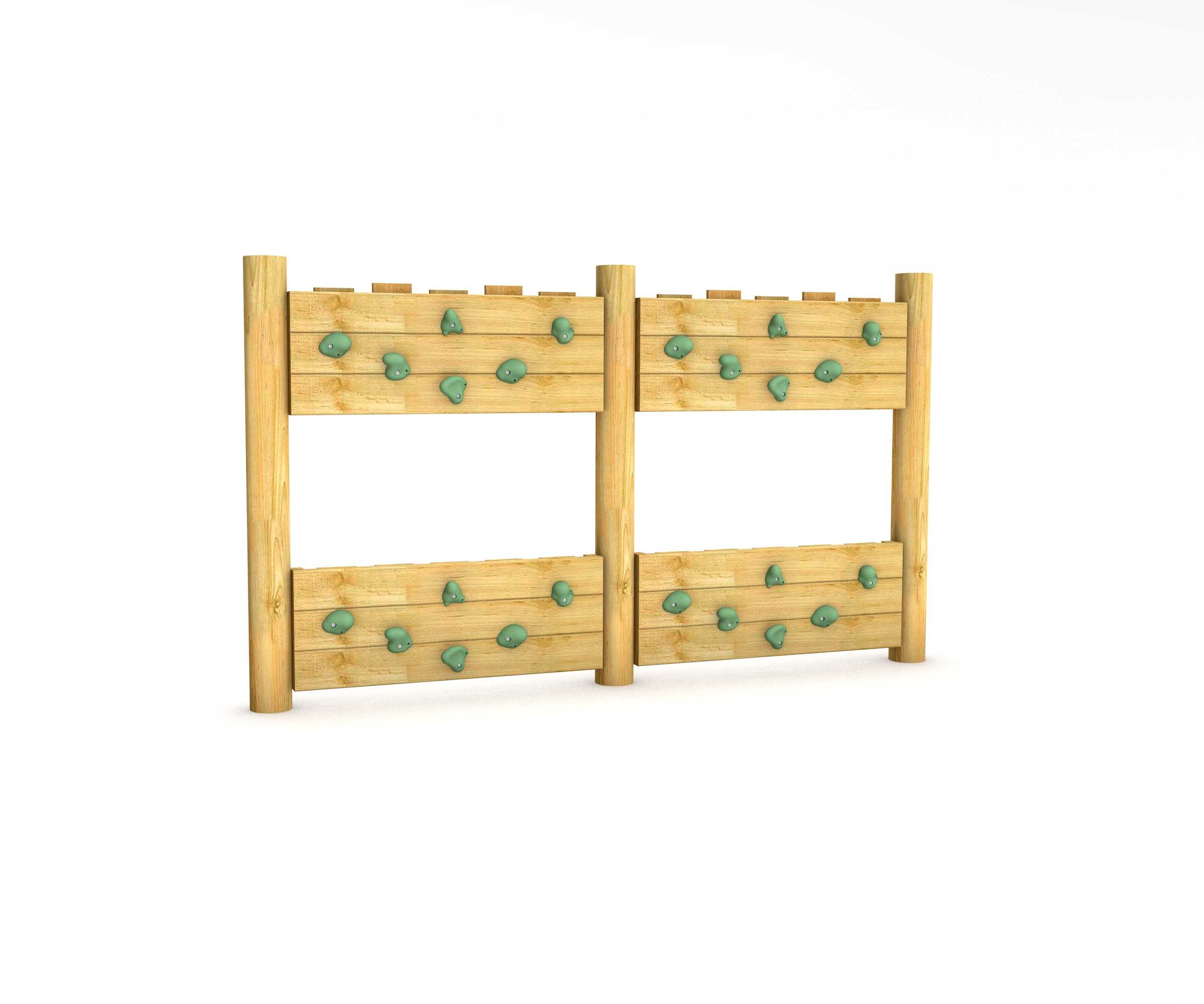 EYFS Dual Climbing Wall Travers Double Sided