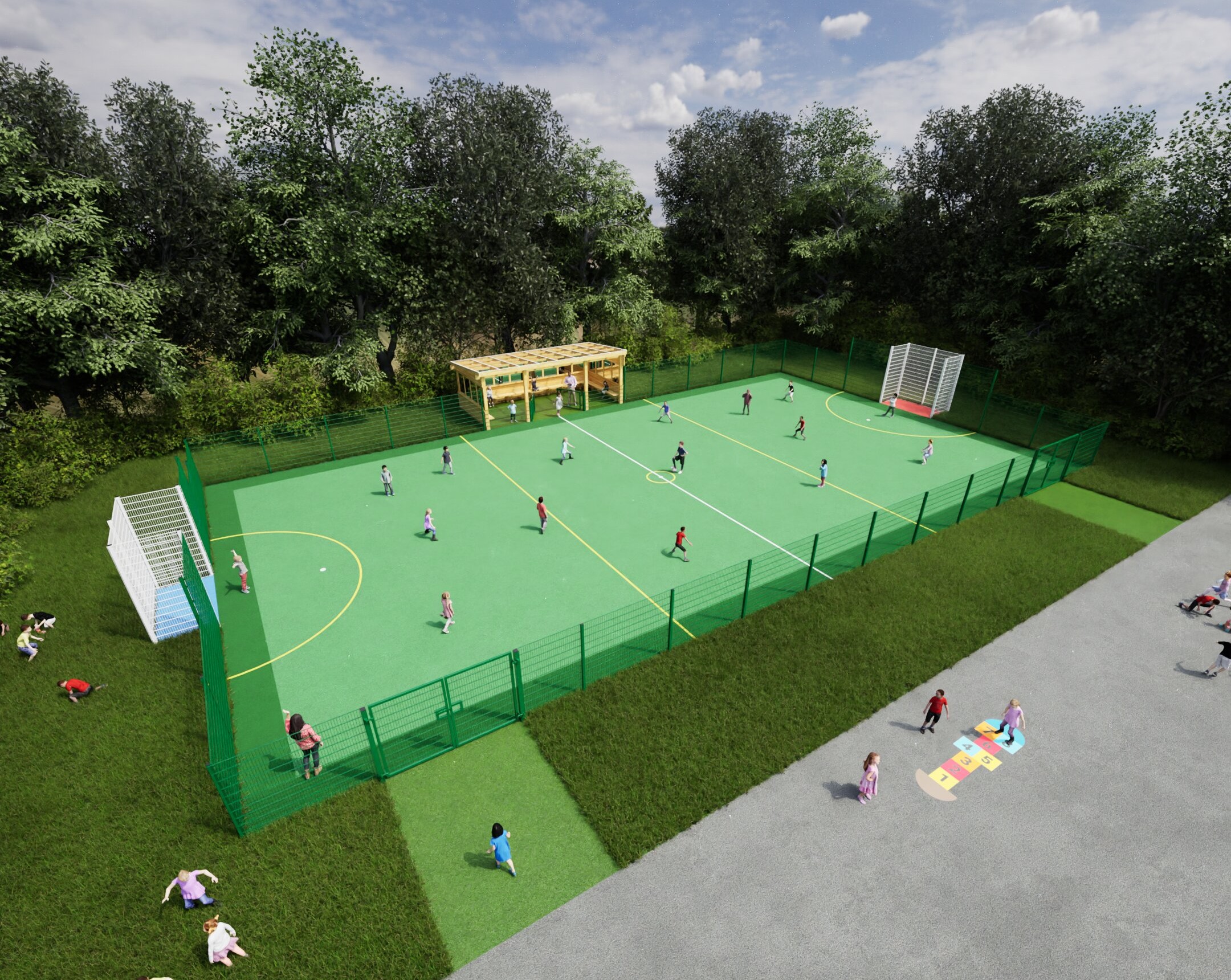MUGA RENDER