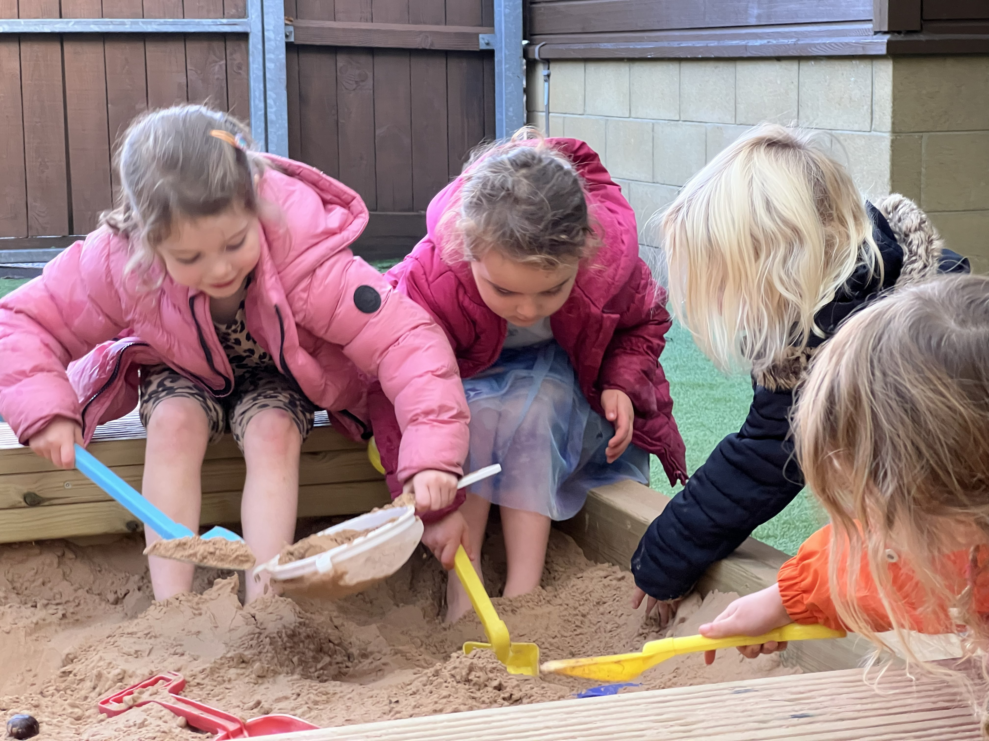 Sensory play: Sand