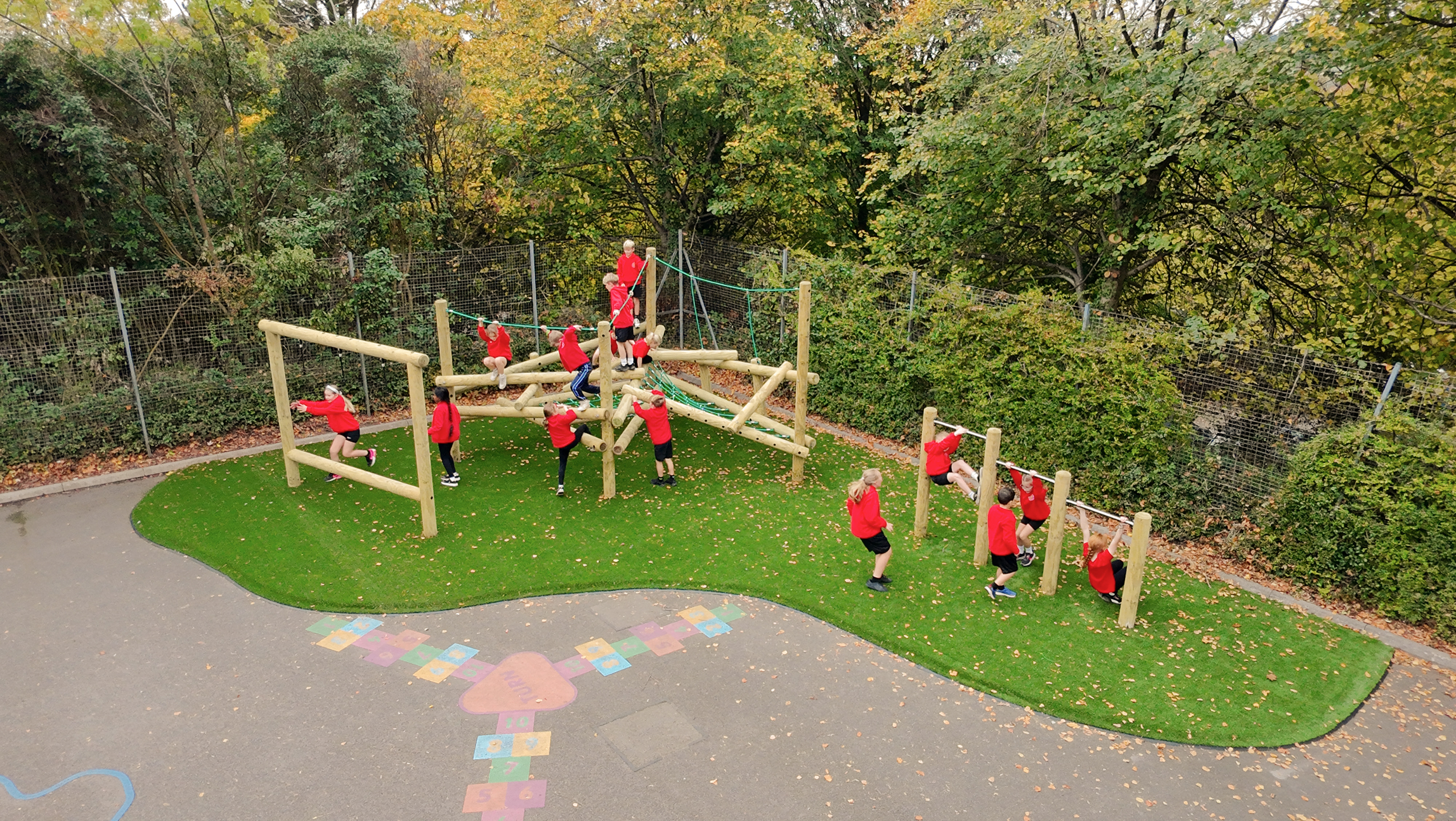 Pentrepoeth Primary School climber