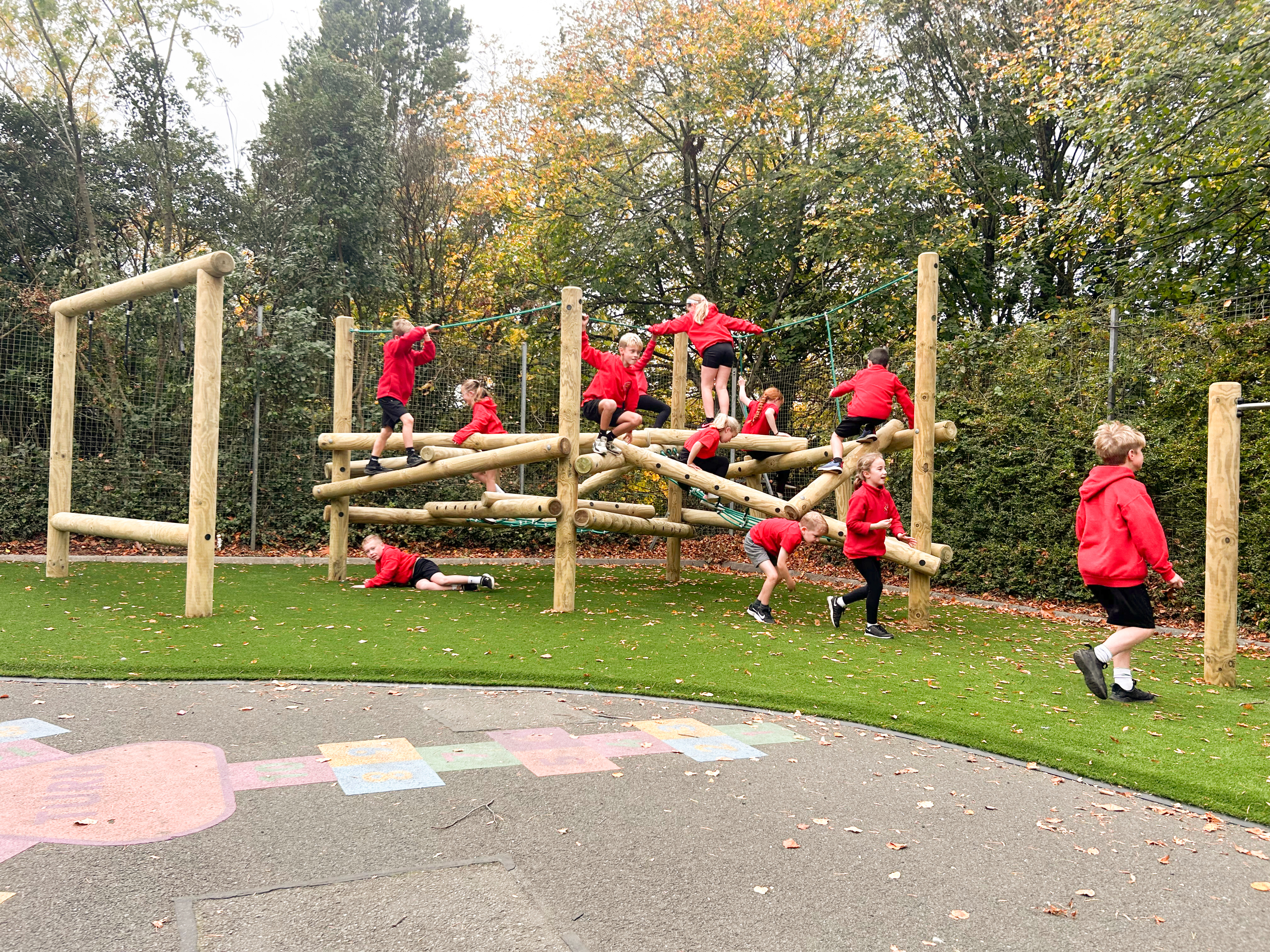 Pentrepoeth Primary School climber