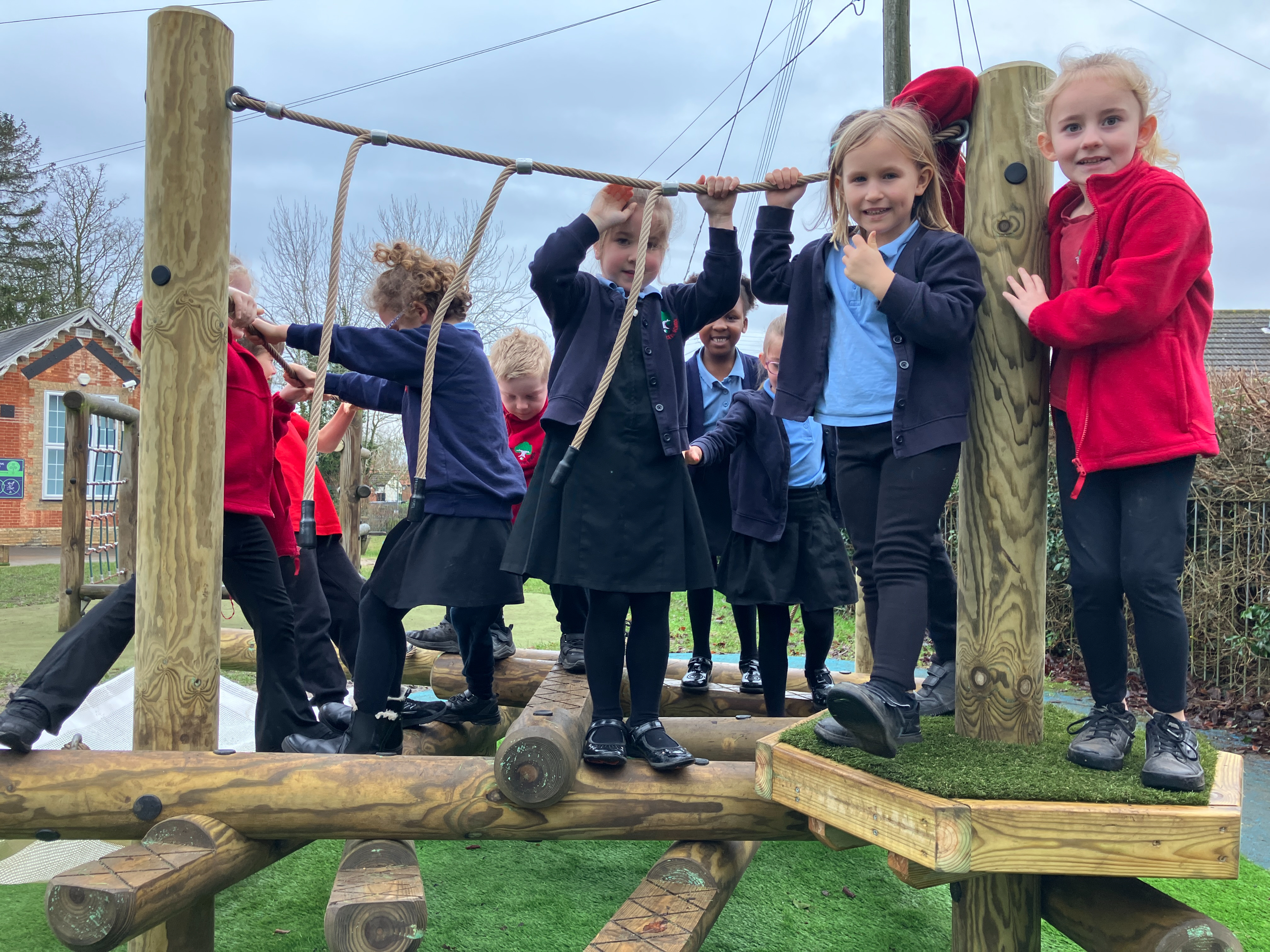 Hazel Climber - children playing