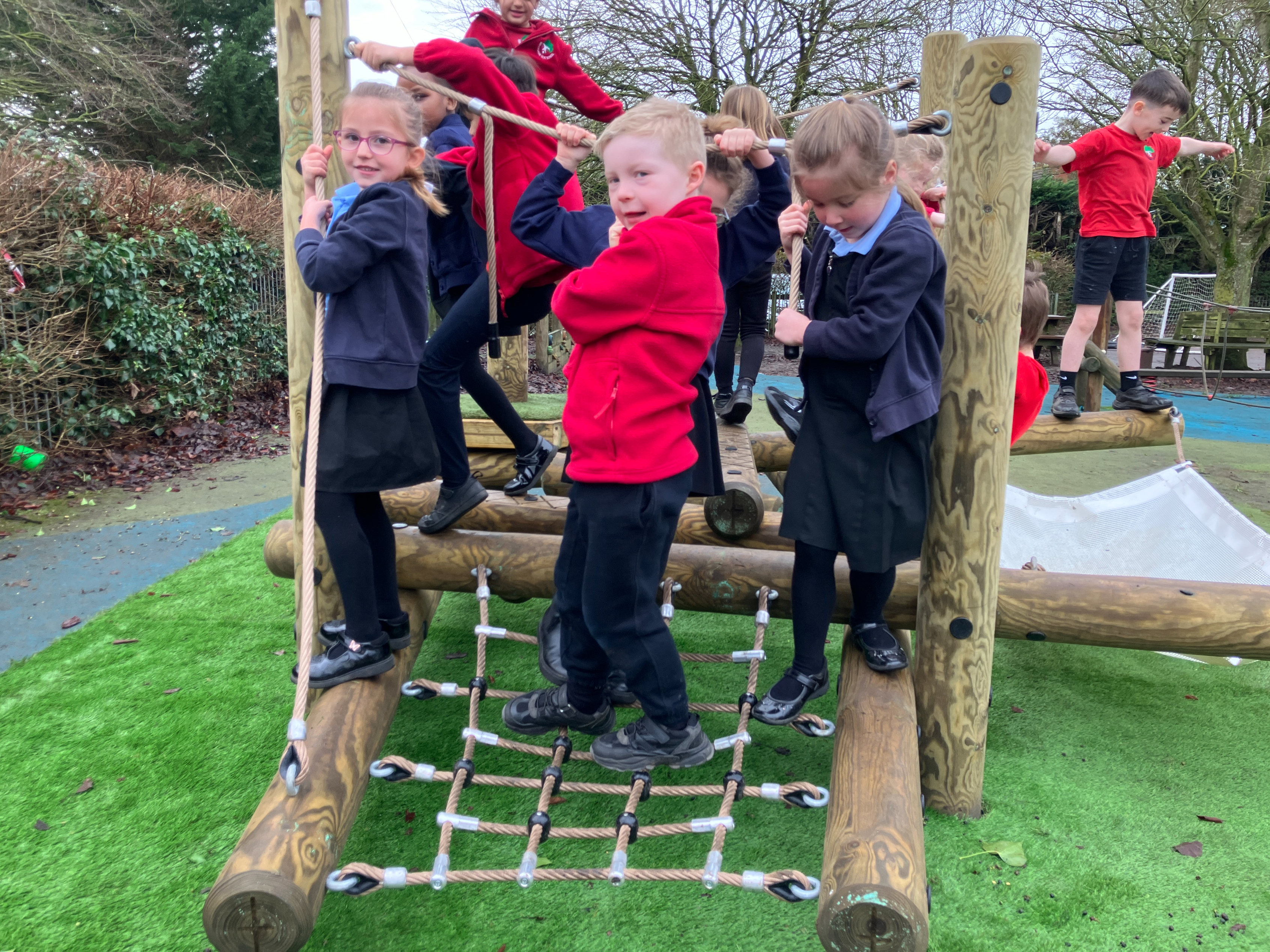 Hazel Climber - children playing