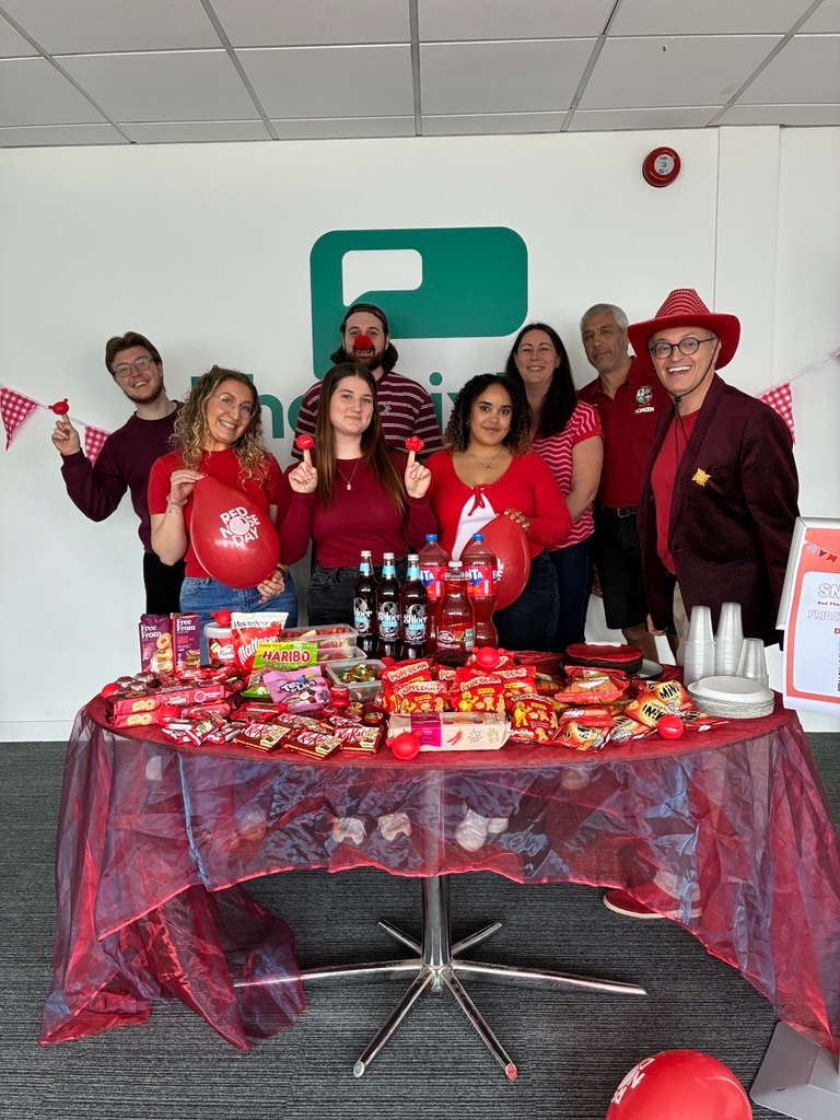 Comic Relief team bake sale