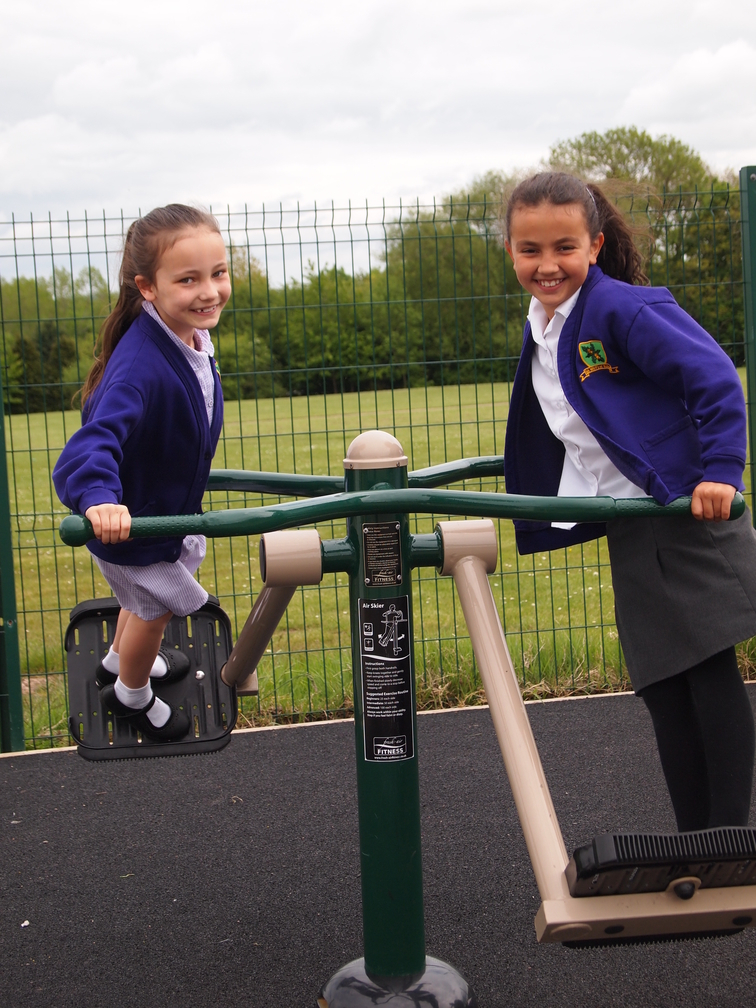 Movement breaks during SATs: Outdoor Gym