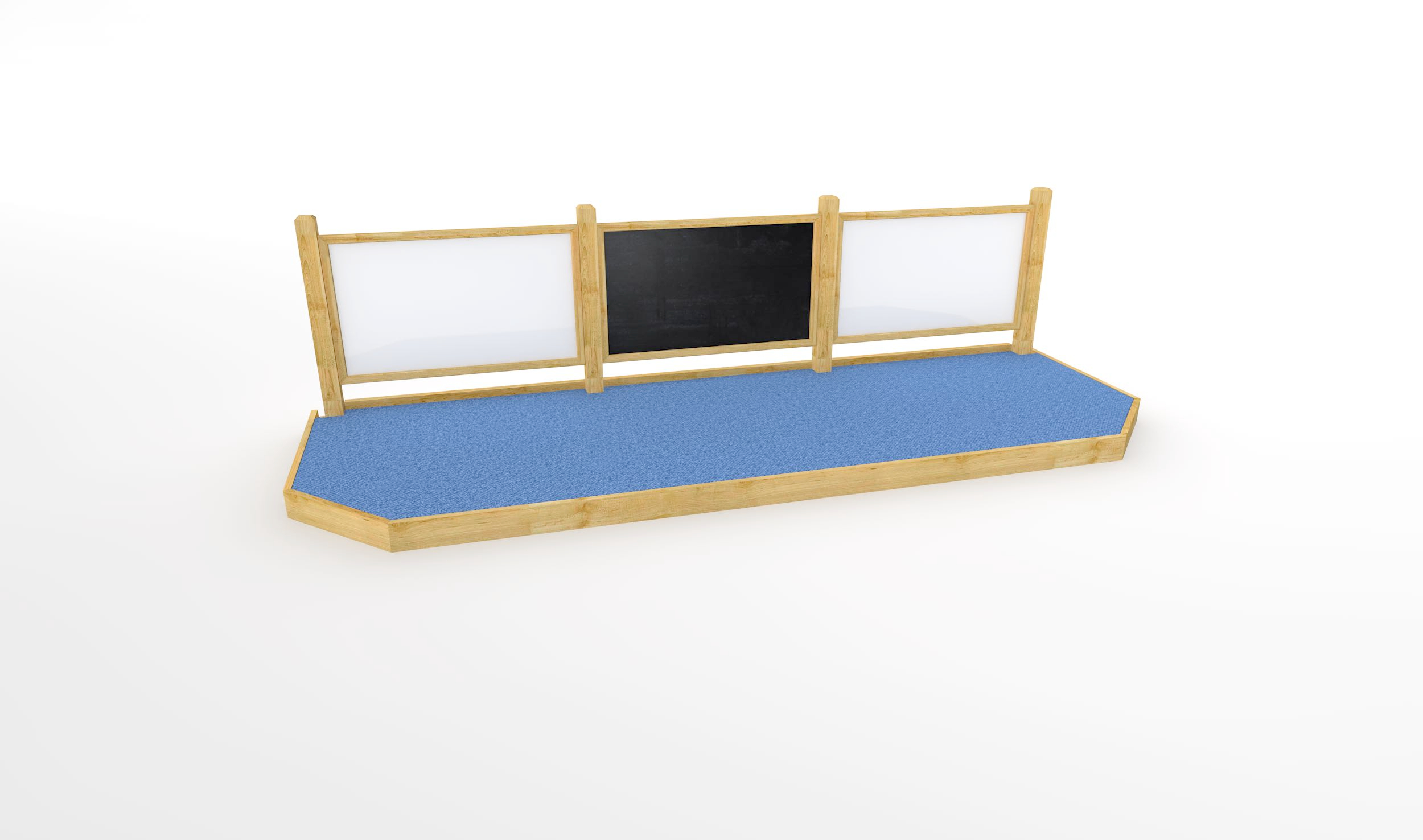 Up Stage with Mark Making Panels