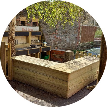 Mud kitchen