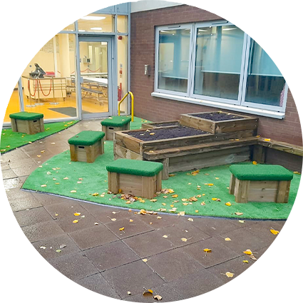 Seating and planters